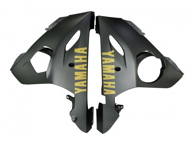 2005 Yamaha YZF 600 R6 Motorcycle Fairings - Grey Matte Black Gold UK