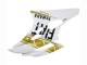 2006-2007 Yamaha YZF 600 R6 Motorcycle Fairings - White Gold Black Fiat UK