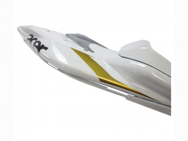 2006-2007 Yamaha YZF 600 R6 Motorcycle Fairings - White Gold Black Fiat UK
