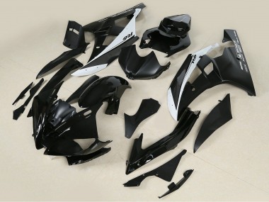 Best 2006-2007 Yamaha YZF 600 R6 Motorcycle Fairings - Glossy Black Matte Black White Motul Michelin UK