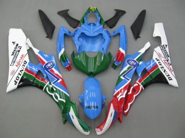 Best 2006-2007 Yamaha YZF 600 R6 Motorcycle Fairings - Blue Green White Red Dunlop Michelin Motul UK