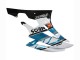 2006-2007 Yamaha YZF 600 R6 Motorcycle Fairings - White Blue Black Semakin Didepan ENEOS UK