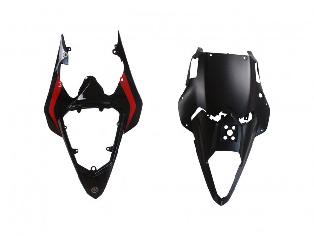 2008-2016 Yamaha YZF 600 R6 Motorcycle Fairings - Silver Black Red Shark 4 UK