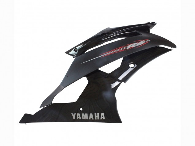 2008-2016 Yamaha YZF 600 R6 Motorcycle Fairings - Glossy Black Matte Black UK