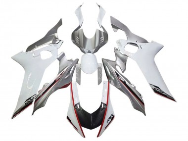 Best 2017-2023 Yamaha YZF 600 R6 Motorcycle Fairings - Silver White Red Black UK