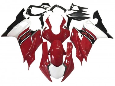 Best 2017-2023 Yamaha YZF 600 R6 Bike Fairings - White Red Black UK