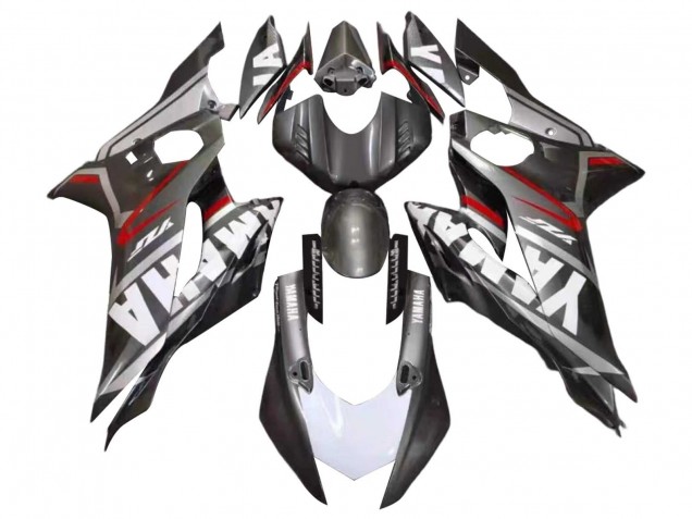 2017-2023 Yamaha YZF 600 R6 Motorcycle Fairings - Matte Black White Red UK
