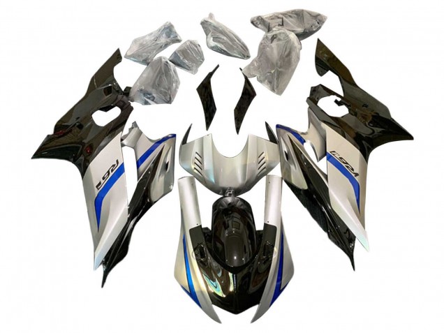 2017-2023 Yamaha YZF 600 R6 Motorcycle Fairings - Silver Blue Black UK