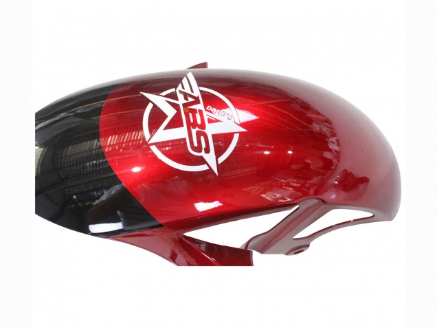 2017-2023 Yamaha YZF 600 R6 Motorcycle Fairings - White Red Black UK