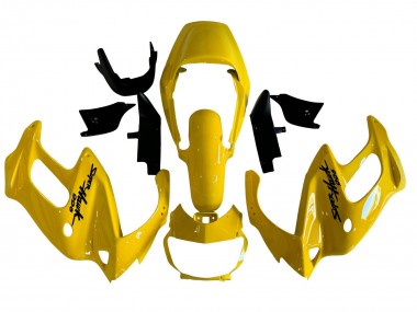Best 1997-2005 Honda VTR1000F Motorcycle Fairings - Yellow UK