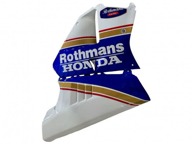 1994-1996 Honda NSR250 Motorcycle Fairings - White Blue Yellow Gold Rothmans UK