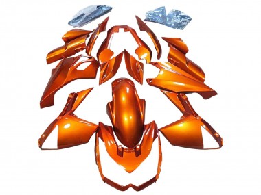 Best 2010-2013 Kawasaki Z1000 Motorcycle Fairings - Burnt Orange UK