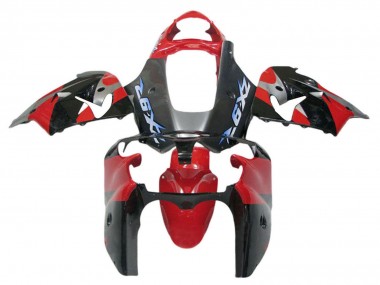 Best 2002-2006 Kawasaki ZX12R Motorcycle Fairings - Red Black Blue UK
