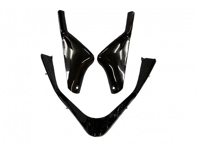 2000-2001 Kawasaki ZX9R Motorcycle Fairings - Glossy Black Blue Flame White UK
