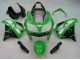2000-2001 Kawasaki ZX9R Motorcycle Fairings - Green Silver Black UK