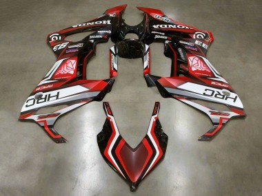 Best 2019-2020 Honda CBR650R Motorcycle Fairings - White Red Glossy Black HRC UK