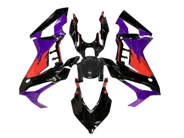Best 2019-2020 Honda CBR650R Motorcycle Fairings - Purple Red Glossy Black UK