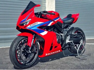 Best 2024-2026 Honda CBR650R Motorcycle Fairings - Red White Blue UK