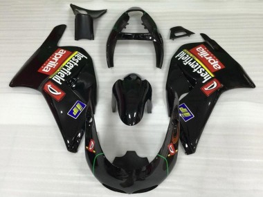 Best 1995-1997 Aprilia RS250 Motorcycle Fairings - Glossy Black Red UK