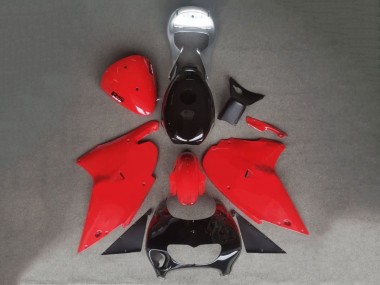 Best 1999-2004 Aprilia RS250 Motorcycle Fairings - Red Black Silver UK