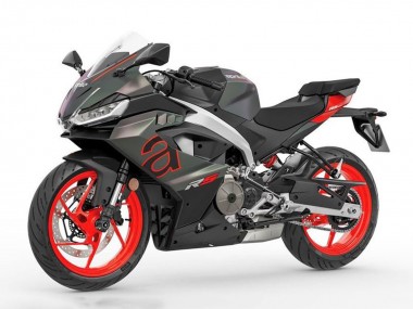Best 2024-2025 Aprilia RS457 Motorcycle Fairings - Matte Black Grey Red UK
