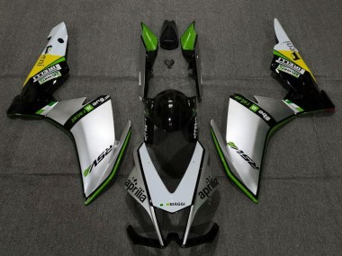 Best 2009-2015 Aprilia RSV4 1000 Motorcycle Fairings - Silver Black Green Yellow UK