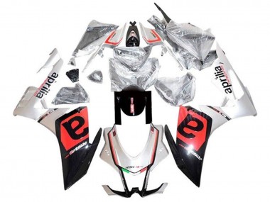 Best 2009-2015 Aprilia RSV4 1000 Motorcycle Fairings - Silver Black Red UK