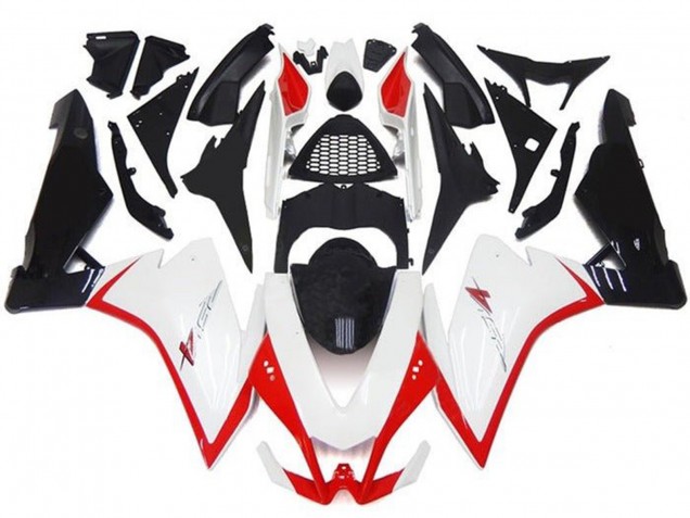 2009-2015 Aprilia RSV4 1000 Motorcycle Fairings - White Red Black UK