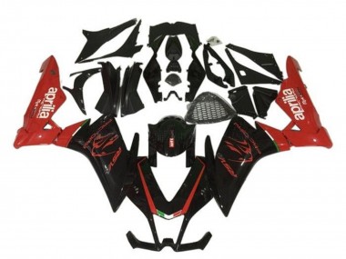 Best 2009-2015 Aprilia RSV4 1000 Motorcycle Fairing - Black Red UK