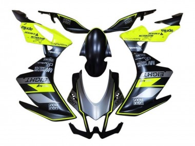 Best 2016-2020 Aprilia RSV4 1000 Motorcycle Fairings - Matte Black Grey Yellow UK