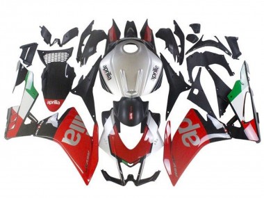 Best 2016-2020 Aprilia RSV4 1000 Motorcycle Fairing - Red Silver Black Green UK
