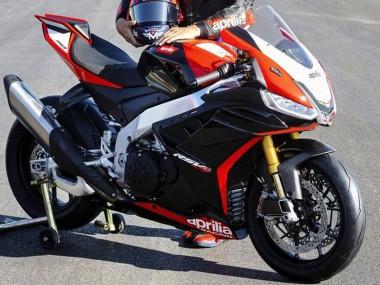 Best 2021-2024 Aprilia RSV4 1100 Motorcycle Fairings - Black Red White UK