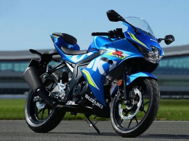 Best 2017-2025 Suzuki GSXR125 Motorcycle Fairings - Blue UK