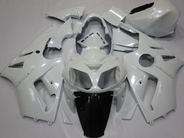 Best 2002-2006 Kawasaki ZX12R Motorcycle Fairings - Pearl White UK