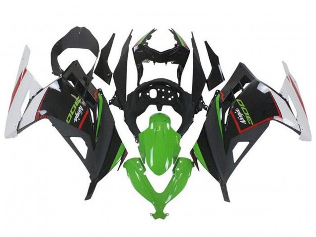 2013-2017 Kawasaki EX300 Motorcycle Fairings - White Red Green Black UK