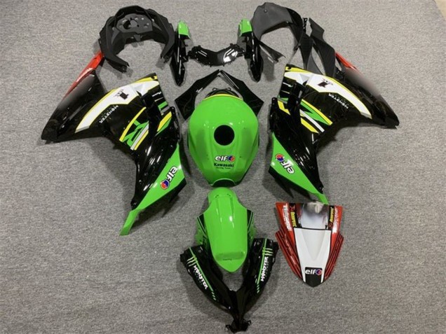 2013-2017 Kawasaki EX300 Motorcycle Fairings - Green Black White Yellow Red UK
