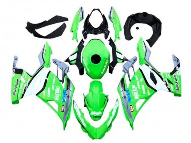 Best 2018-2024 Kawasaki Ninja 400 Motorcycle Fairings - Green Grey Black Blue Trick Star Bridgestone UK