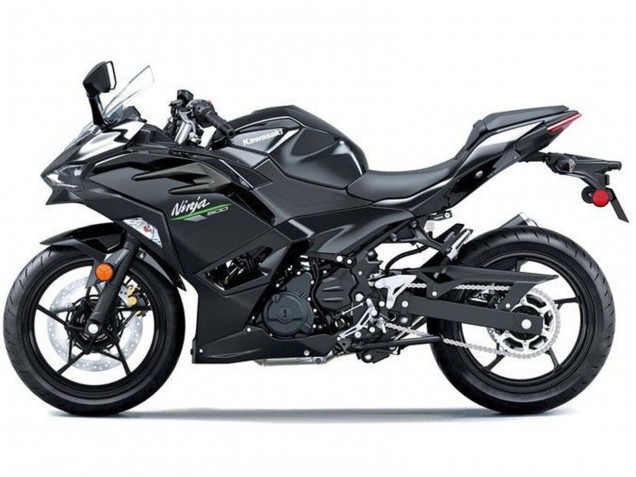 2024-2026 Kawasaki Ninja 500 EX500R Motorcycle Fairings - Glossy Black UK