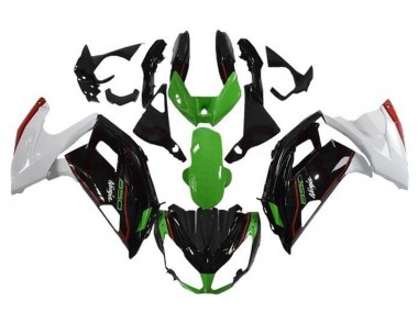 Best 2012-2016 Kawasaki Ninja 650 EX650 Motorcycle Fairings - Green Black White Red UK