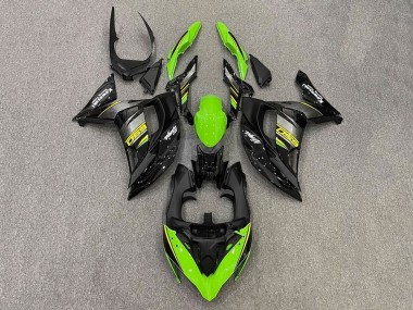Best 2017-2019 Kawasaki Ninja 650 EX650 Motorcycle Fairings - Green Yellow Grey Black UK