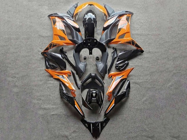 2020-2026 Kawasaki Ninja 650 EX650 Motorcycle Fairings - Orange Black UK