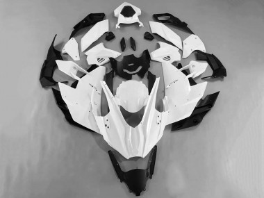 Best 2015-2022 Kawasaki Ninja H2 Motorcycle Fairings - White UK