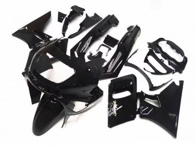 Best 1993-2007 Kawasaki ZZR400 Motorcycle Fairings - Glossy Black UK