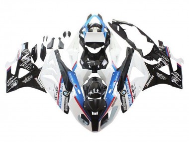 Best 2009-2014 BMW S1000RR Motorcycle Fairings - White Red Blue Glossy Black Motorrad UK