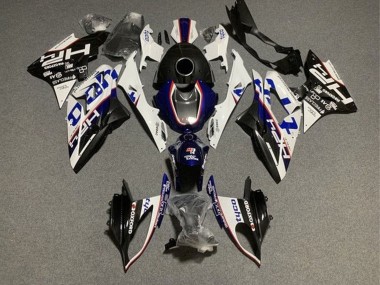 Best 2015-2016 BMW S1000RR Motorcycle Fairings - White Blue Black Tyco UK