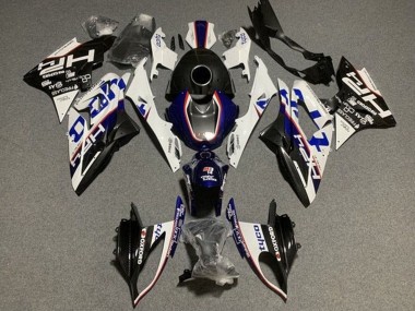 Best 2017-2018 BMW S1000RR Motorcycle Fairings - White Blue Black Tyco UK