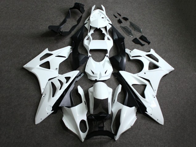 2019-2022 BMW S1000RR Motorcycle Fairings - White UK