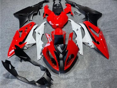 Best 2019-2022 BMW S1000RR Motorcycle Fairings - Red White Matte Black UK