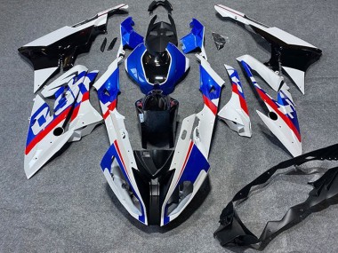 Best 2019-2022 BMW S1000RR Motorcycle Fairings - White Blue Red Black UK