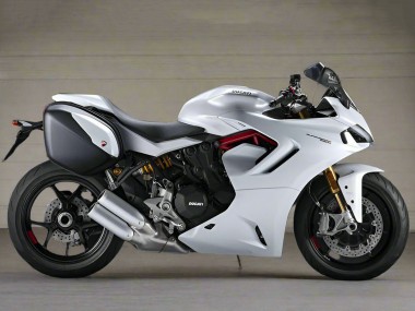 Best 2021-2024 Ducati 2021-2024 Ducati Supersport 950/950S Motorcycle Fairings - Pearl White UK